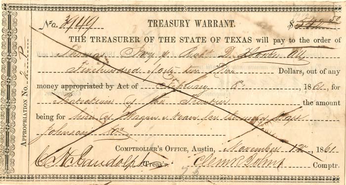 Texas Warrant